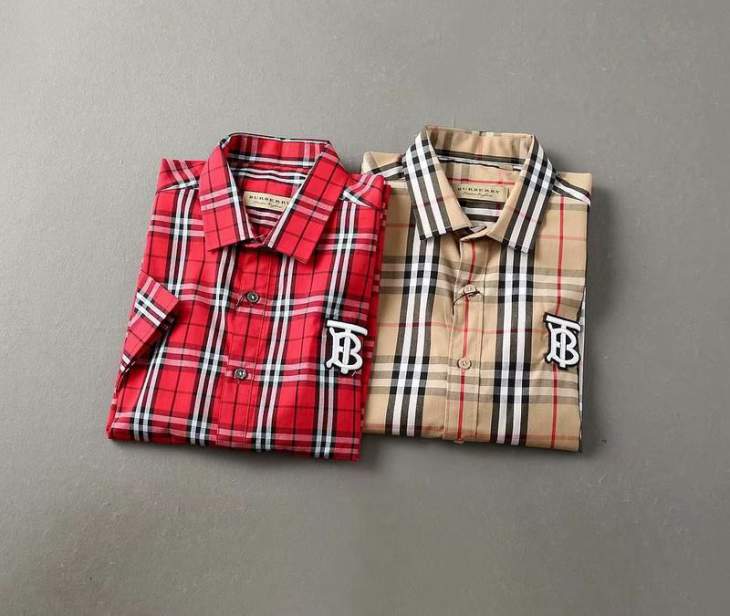 Picture of Burberry Shirts Short _SKUBurberryM-3XL8qx0427963